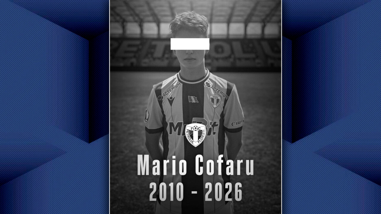 Moarte tragică la doar 16 ani. Mario Cofaru, un fotbalist de la Clubul Petrolul Ploieşti, s-a stins din viață: „Aveo o întreagă carieră în față”