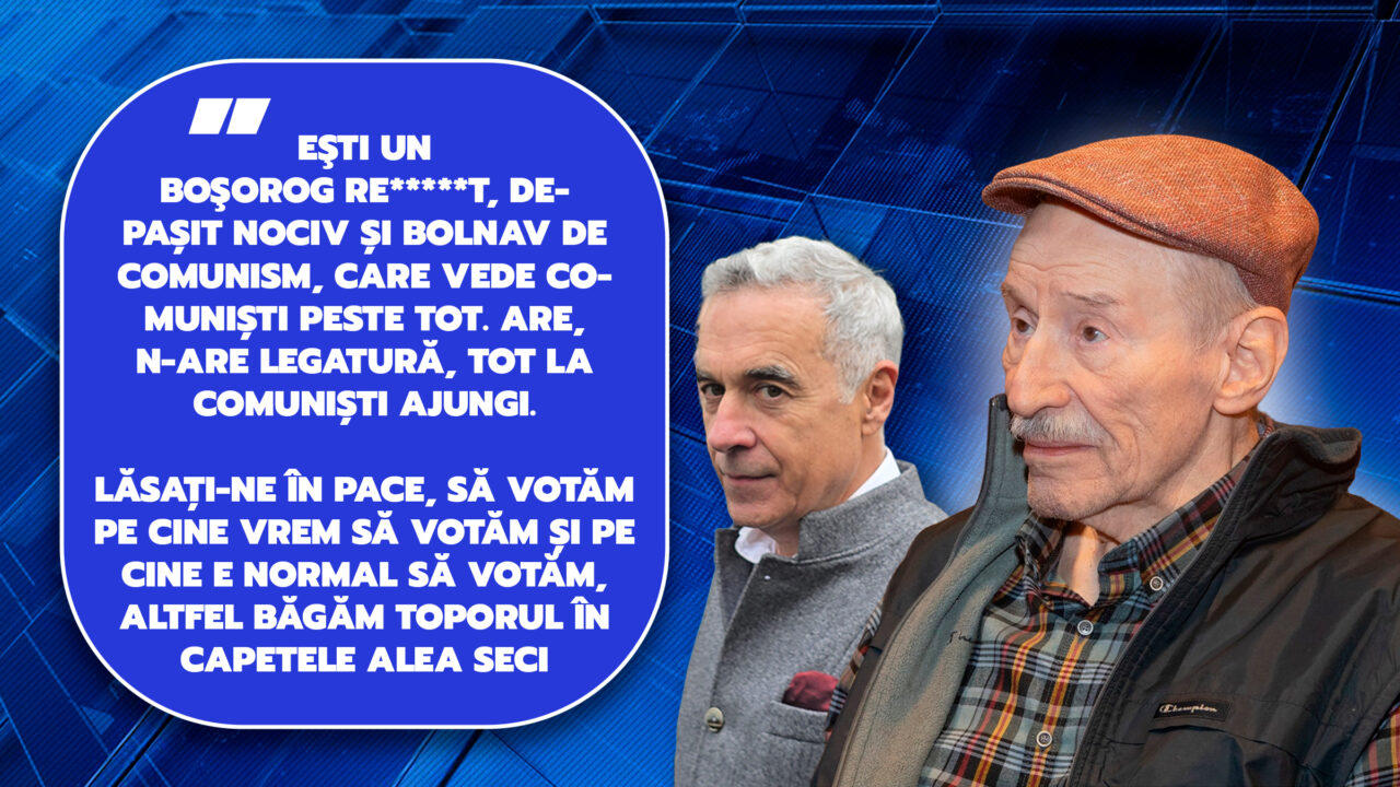 Percheziţii la persoanele care l-au ameninţat pe Victor Rebengiuc cu moartea. „Băgăm toporul în capetele alea seci”