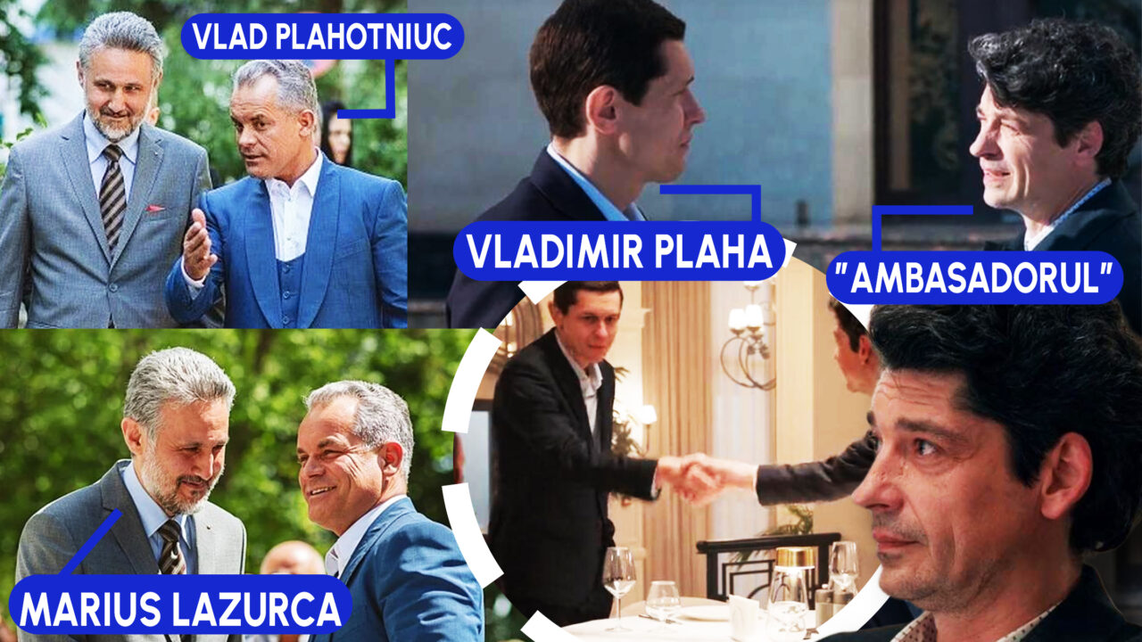 Controversă peste Prut. Este Marius Lazurca, consilierul lui Nicușor Dan, ambasadorul din serialul „Plaha”? Concidențele dintre personajul din serialul despre rețeaua lui Plahotniuc și Lazurca constituie principala temă de discuție în cercurile de putere de la Chișinău