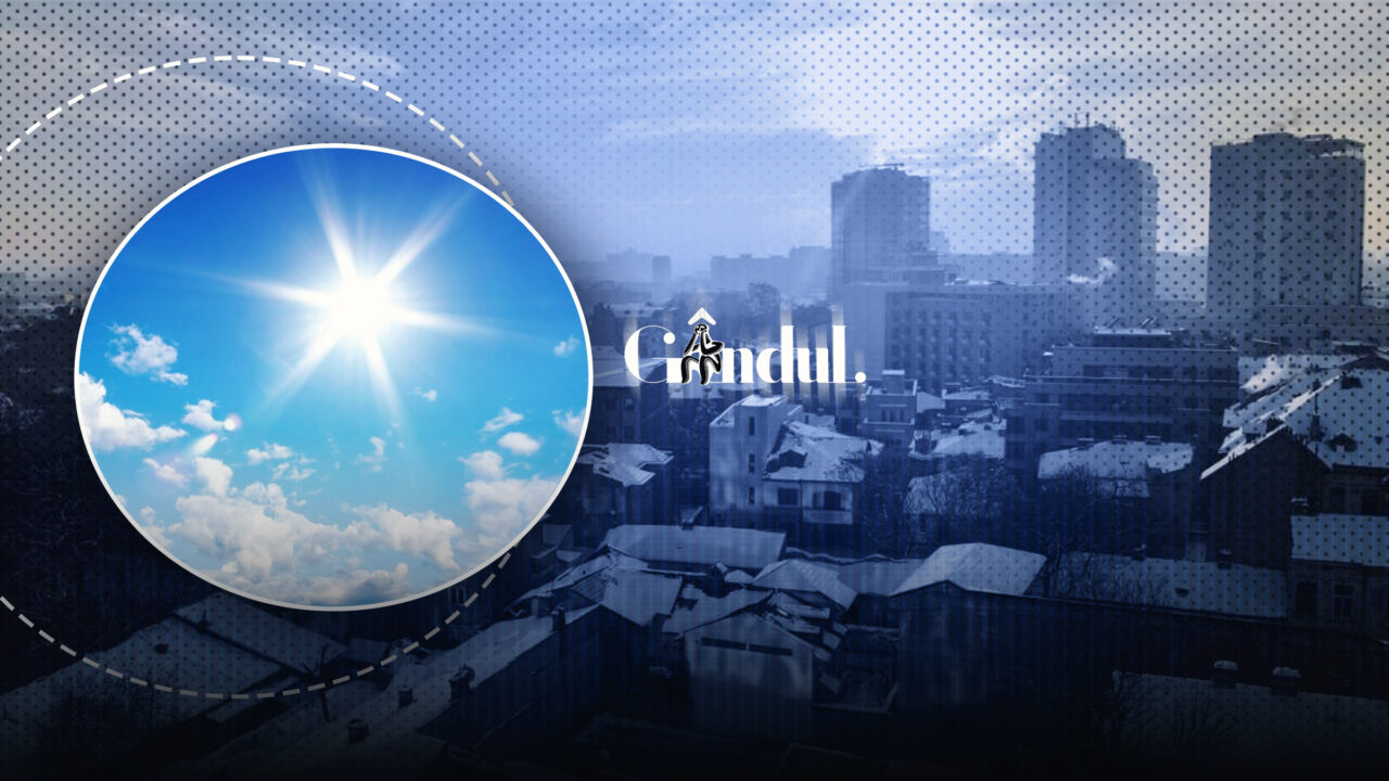 În ce zone din România vor fi temperaturi mai mari decât cele normale pentru sfârșitul lui februarie. ANM, prognoză detaliată pentru Gândul