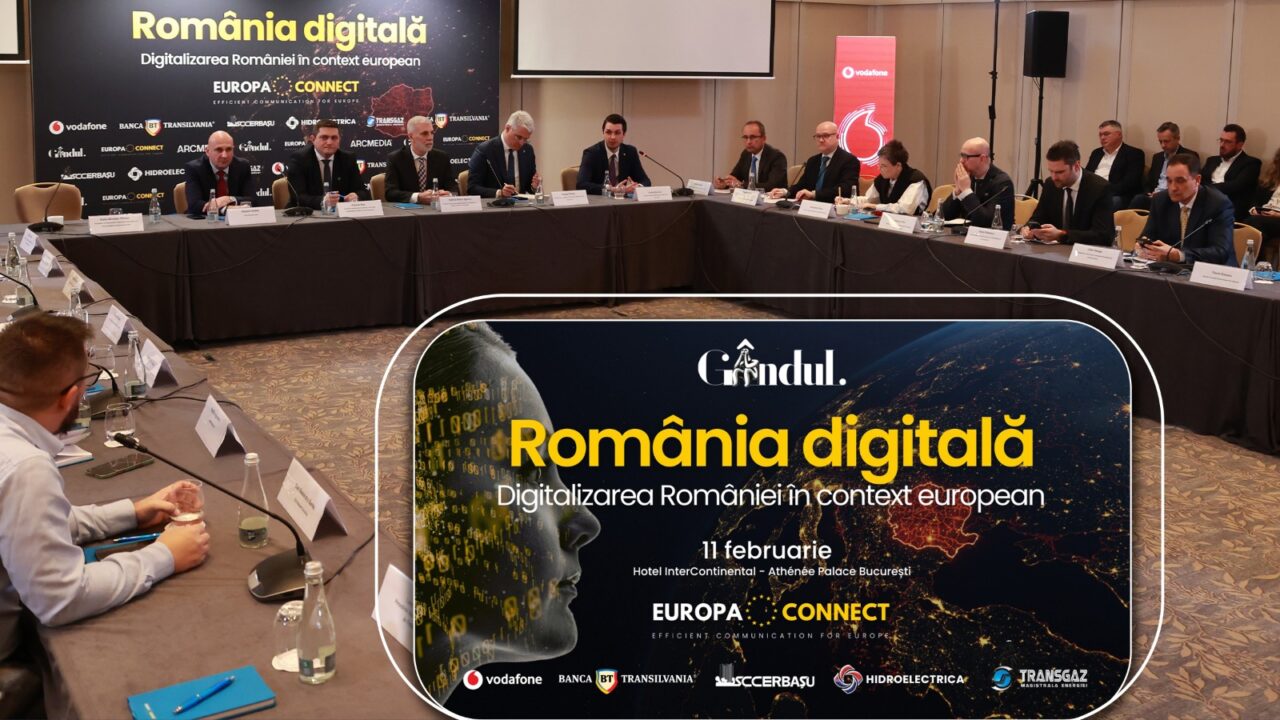 Conferința Europa Connect – România digitală: de la slogan la reforma reală a statului