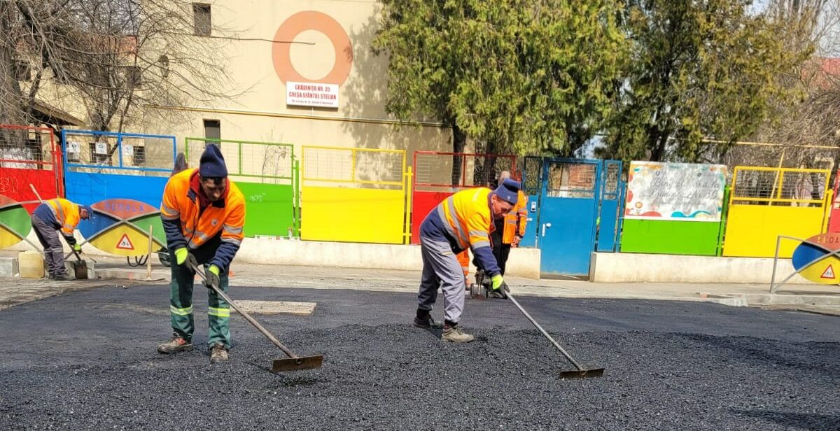 (P) Infrastructură 5: Noi lucrări de reparații pe mai multe străzi din Sectorul 5