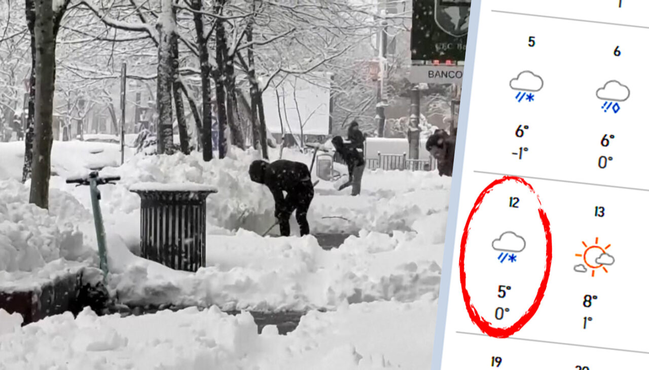 Orașele din România în care ninge de Paște. Meteorologii Accuweather au modificat prognoza