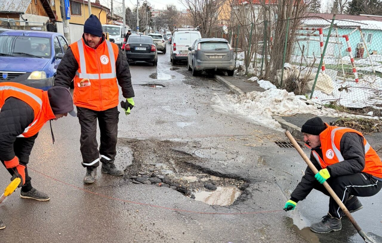 (P) Infrastructură 5: Noi lucrări de reparații finalizate pe trei străzi din Sectorul 5