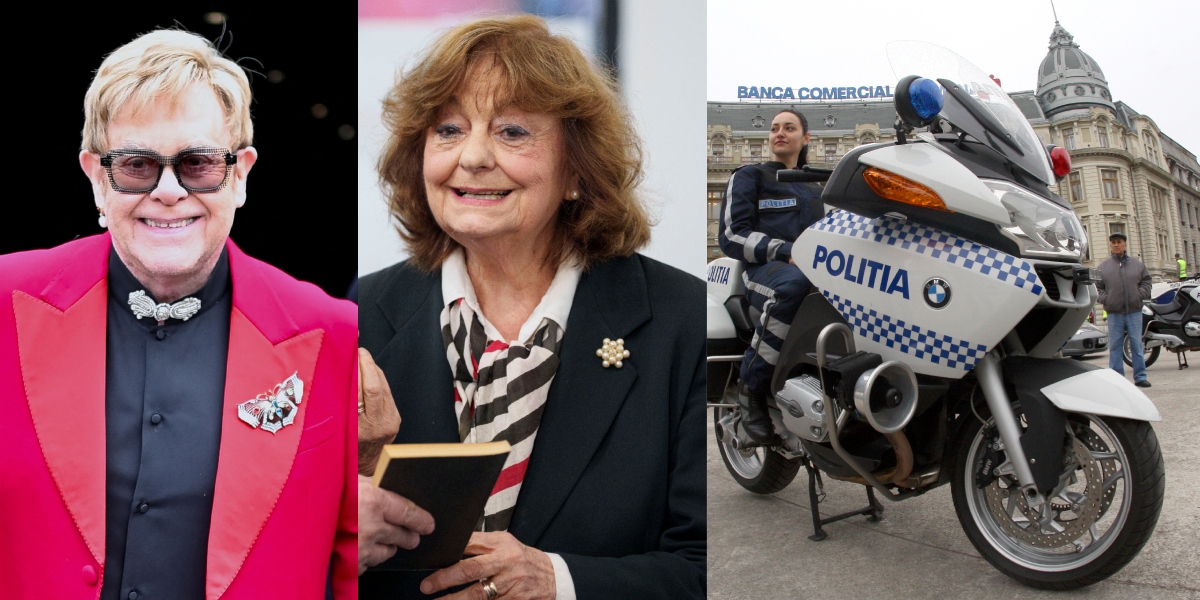 25 Martie, calendarul zilei: Elton John împlinește 79 de ani, Ana Blandiana 84. Ziua Poliției Române