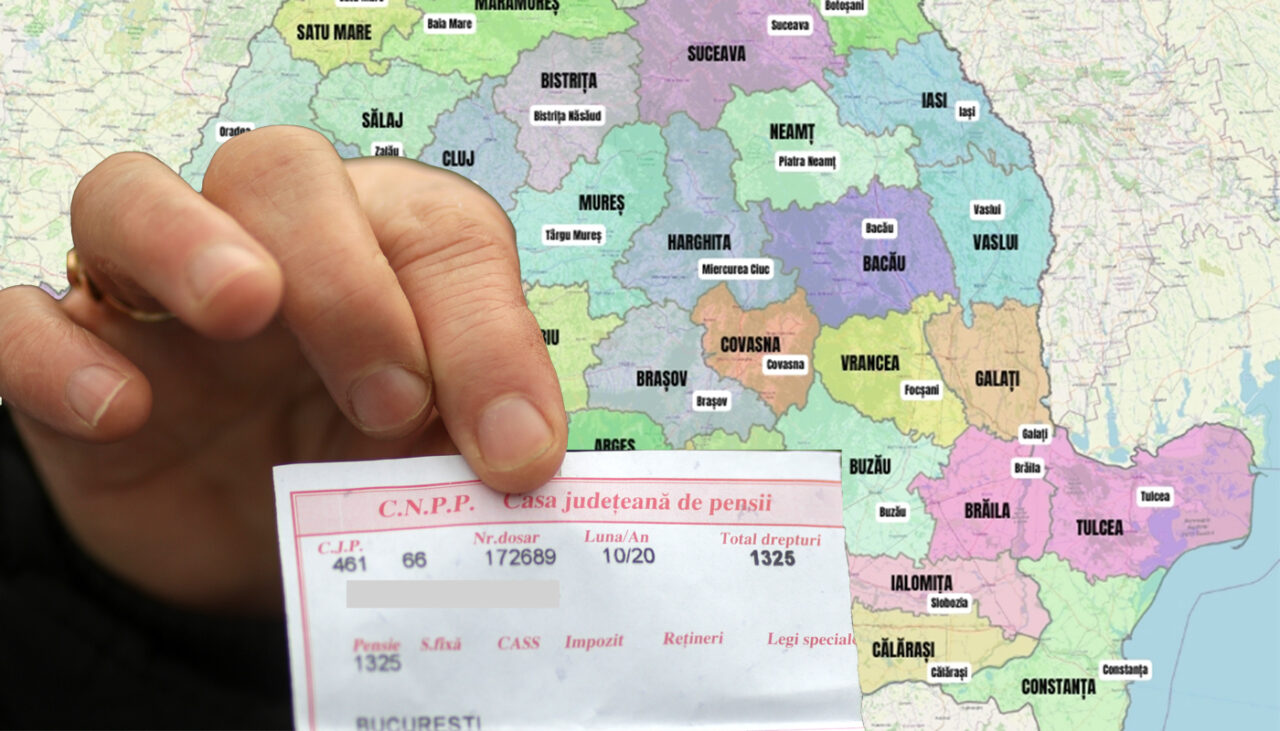 627 lei în plus la pensie pentru pensionarii din aceste orașe din România