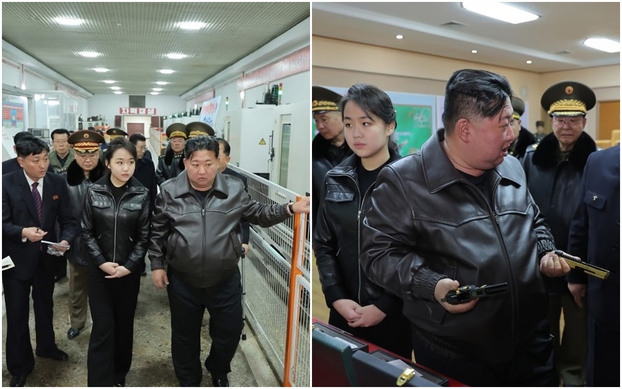 Kim Jong Un și fiica sa, vizită într-o „mare fabrică de armament”. Ju Ae, moștenitoarea dinastiei Kim la Phenian?