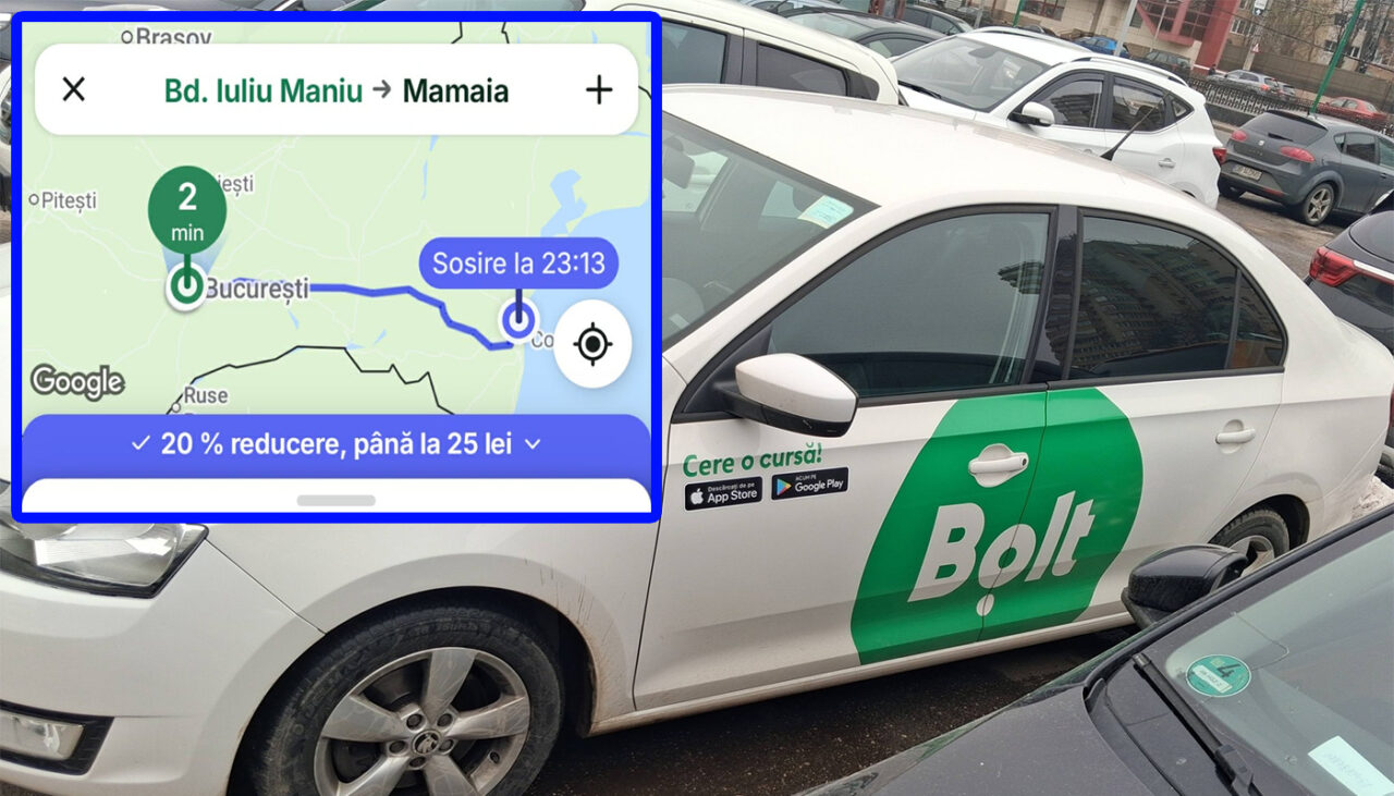 Fiindu-i dor de mare, un bucureștean a comandat o mașină BOLT până în Mamaia. Cât a plătit pentru cursa de 3 ore