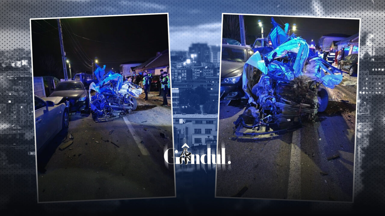 Un șofer a lovit 7 mașini parcate în județul Constanța și a ajuns la spital în stare critică
