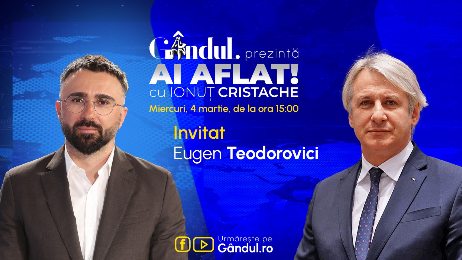 Emisiunile live de pe Gândul, 4 martie 2026