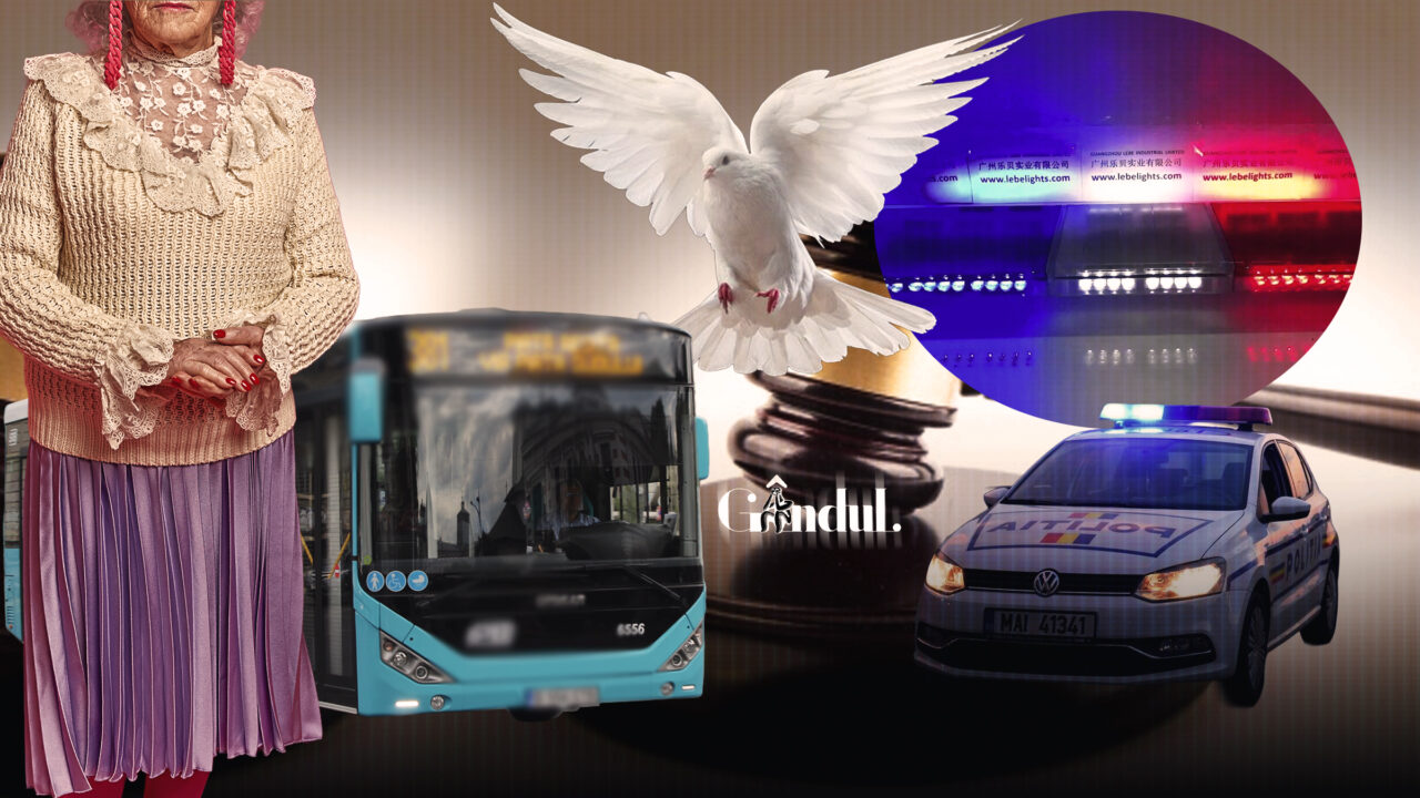 Proces „nino-nino” la Constanța. O bunicuță care a scăpat de urmărirea poliției cu un autobuz, a fost iertată de justiție pentru că a traversat aiurea