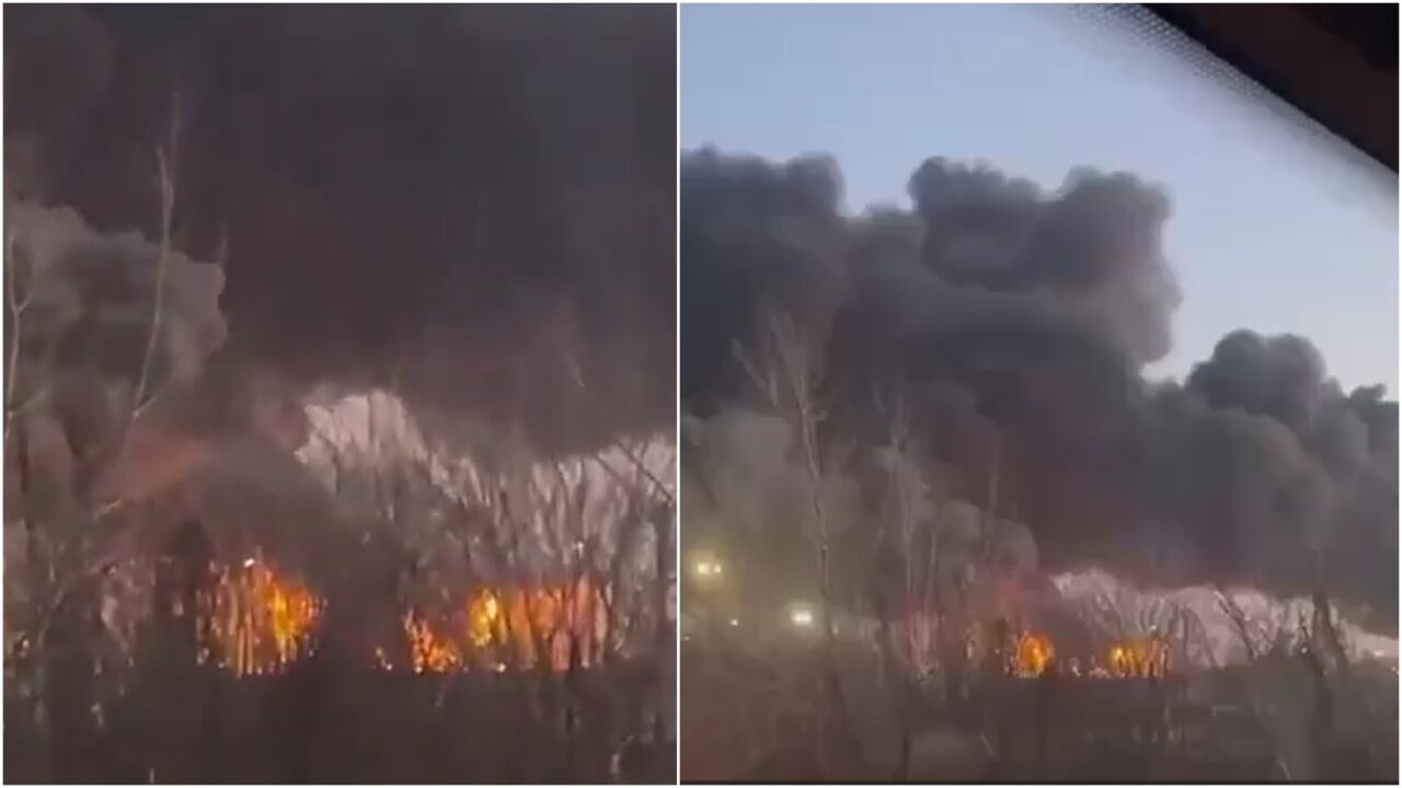 Ucraina a bombardat un depozit de petrol din Rusia