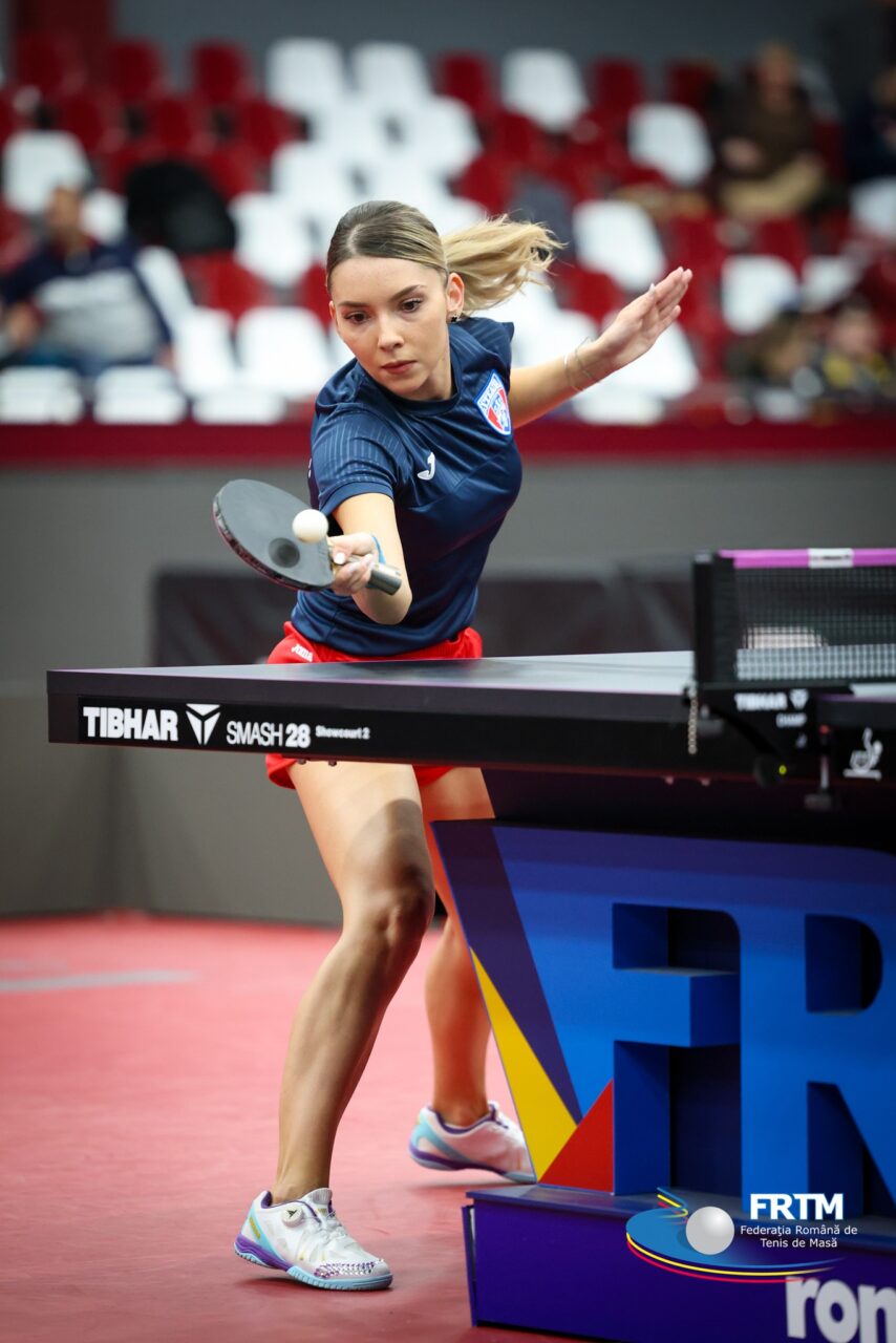 Bernadette Szocs și Eduard Ionescu, campioni naționali la tenis de masă. Apariția prin care a surprins Bernie