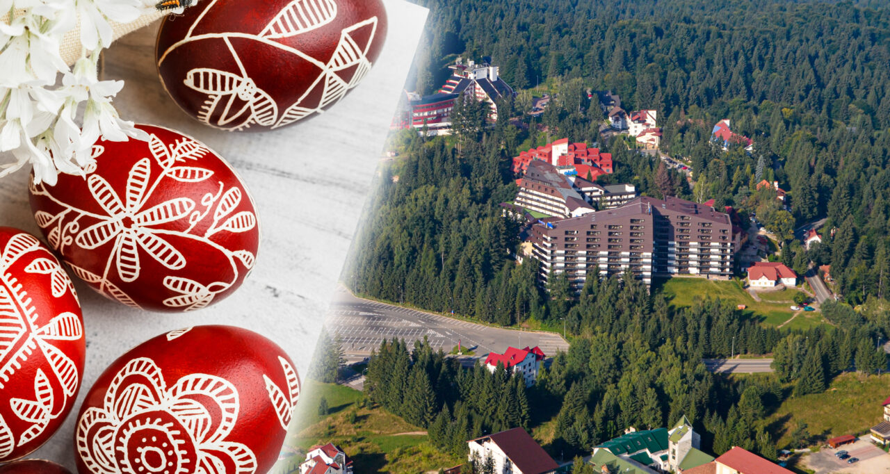 Cât costă un sejur la Poiana Brașov de Paște, în aprilie 2026. Cu ce vor fi serviți oaspeții la cazare