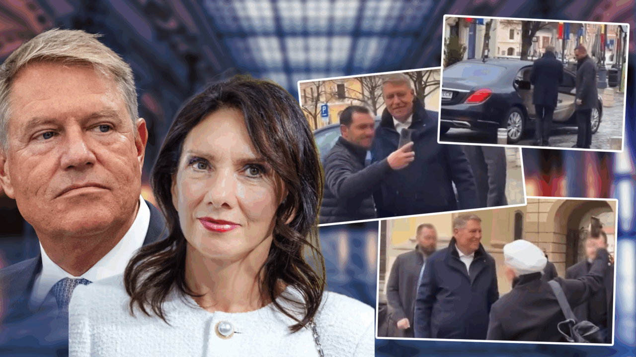 După un an de absenţă, din viaţa publică, fostul preşedinte, Klaus Iohannis, şi a făcut apariţia la slujba de Florii din Sibiu