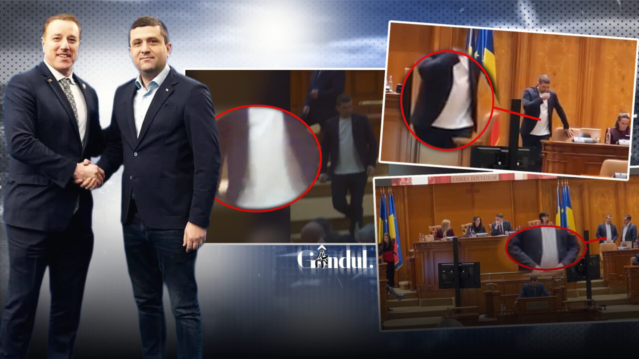 Radu Miruţă nu-şi mai încape în cămaşă. După blugii de la Berlin, a trecut la tricou, în plenul reunit al Parlamentului