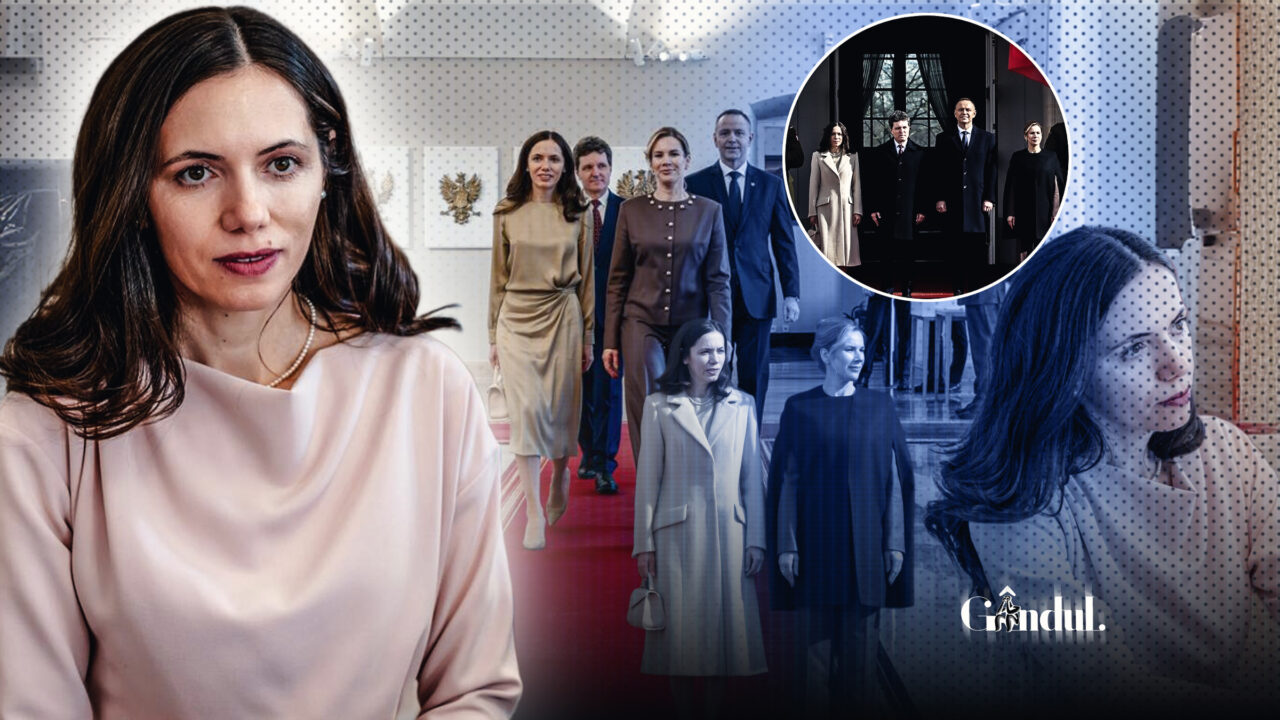 Ținuta Mirabelei Grădinaru pentru vizita din Varșovia, descifrată de presa poloneză: „A optat pentru o estetică complet diferită”