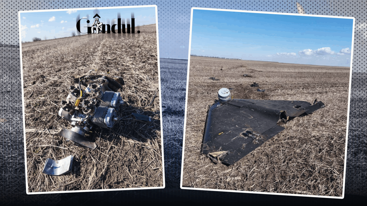 Alertă în Republica Moldova. Dronă cu explozibil, descoperită pe câmp. Localnicii sunt evacuați din zonă