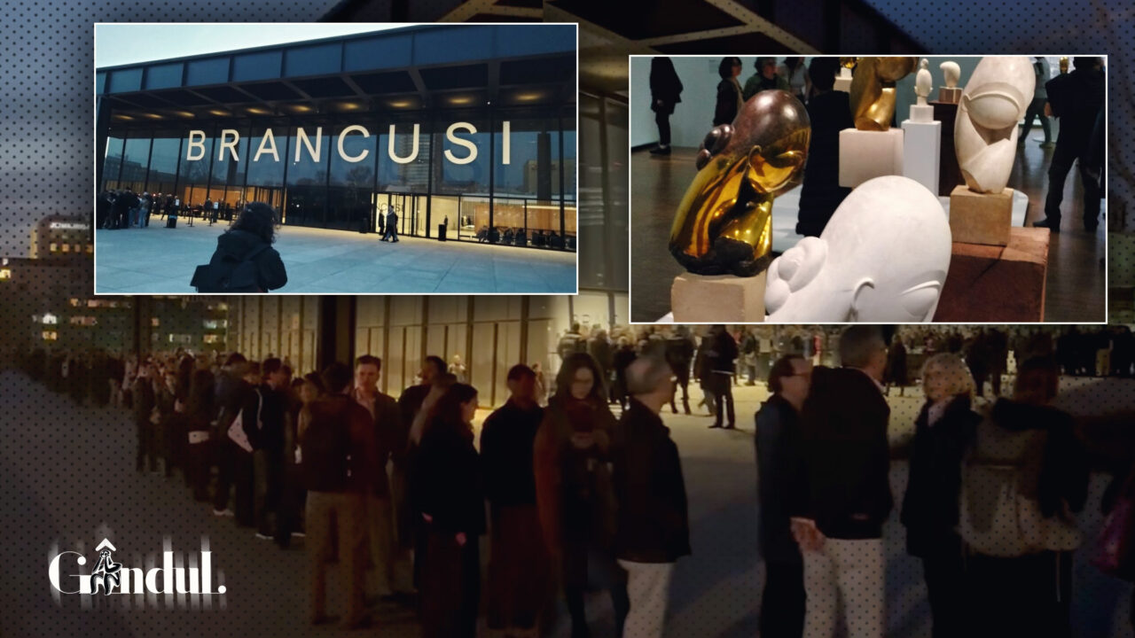 Berlinezii au stat într-o coloană infinită pentru a vedea expoziția lui Constantin Brâncuși