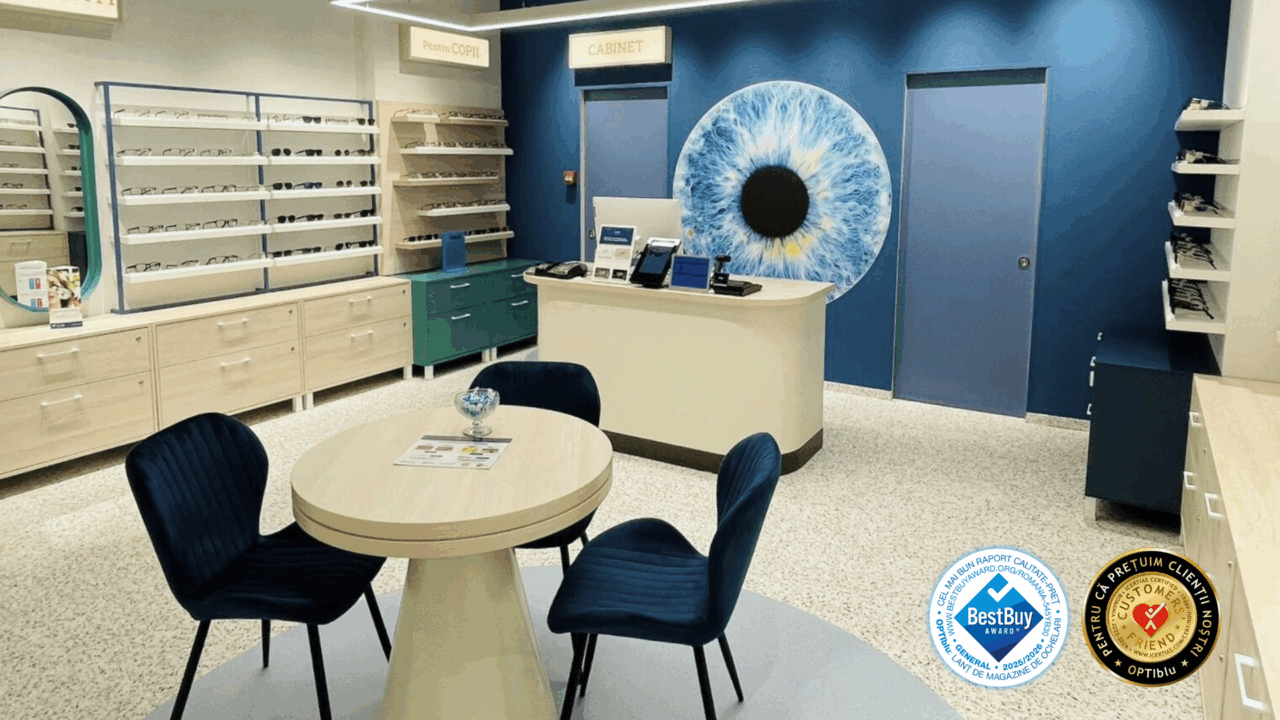 Verdictul pieței: OPTIblu, dublă recunoaștere ICERTIAS pentru categoria „ochelari de vedere”