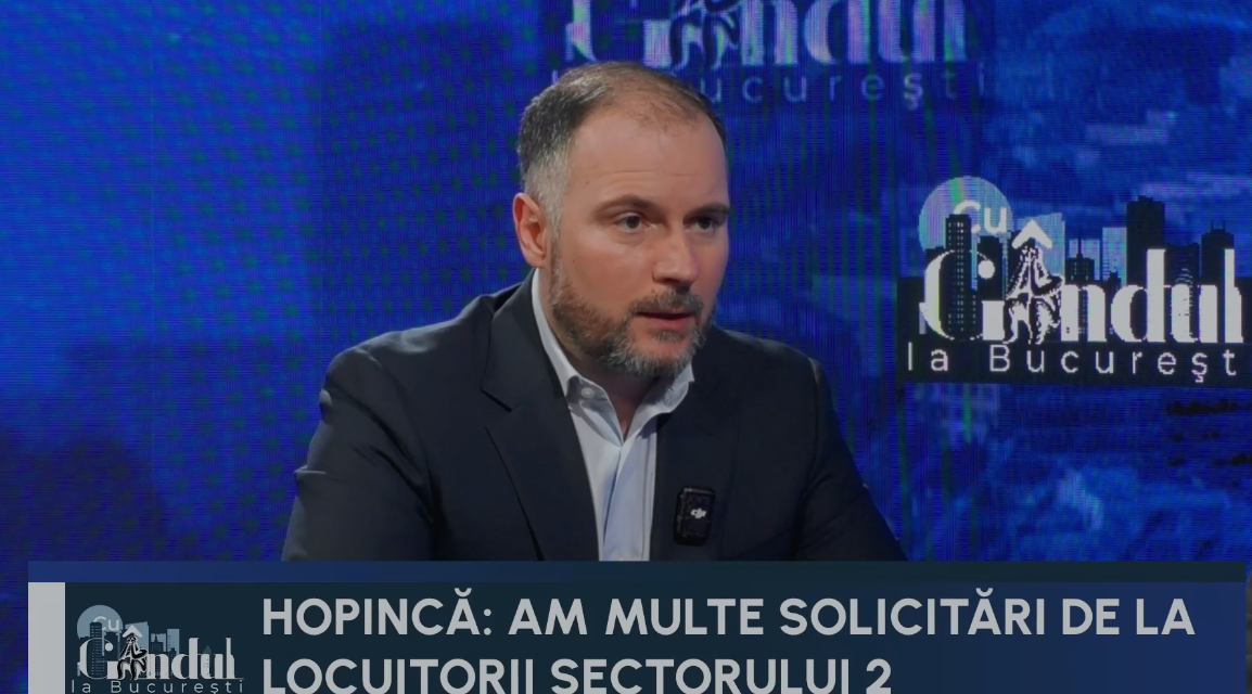 „Cu Gândul la București”. Cum explica Rareș Hopincă, primarul Sectorului 2, apariția a mii de gropi pe străzile din Capitală