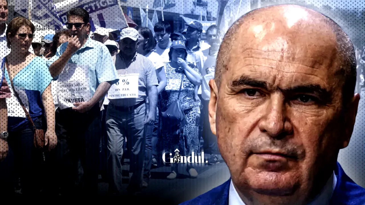 Sindicatele din Educație avertizează Guvernul Bolojan: „Nu vă îmbătați cu apă rece după simulări, greva generală rămâne o opțiune”
