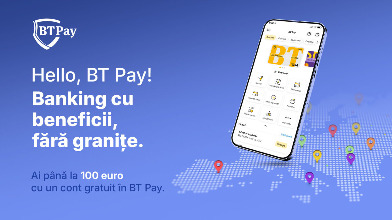(P) Banca Transilvania extinde serviciile pentru diaspora românească: conturi 100% online și campanie de cashback prin BT Pay