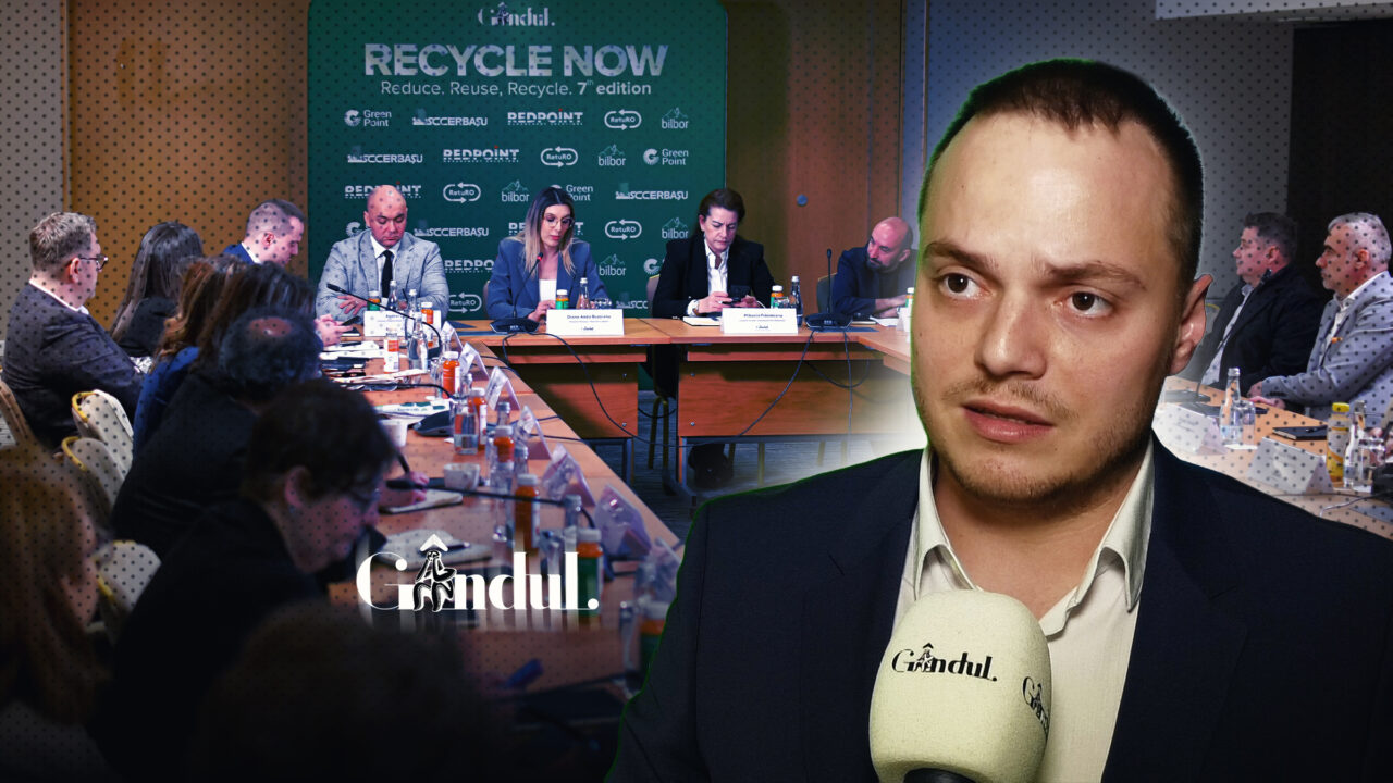 Laurențiu Păștinaru, vicepreședinte ANMAP, la Gândul Recycle Now: „Educația tinerilor este cheia pentru creșterea reciclării în România”