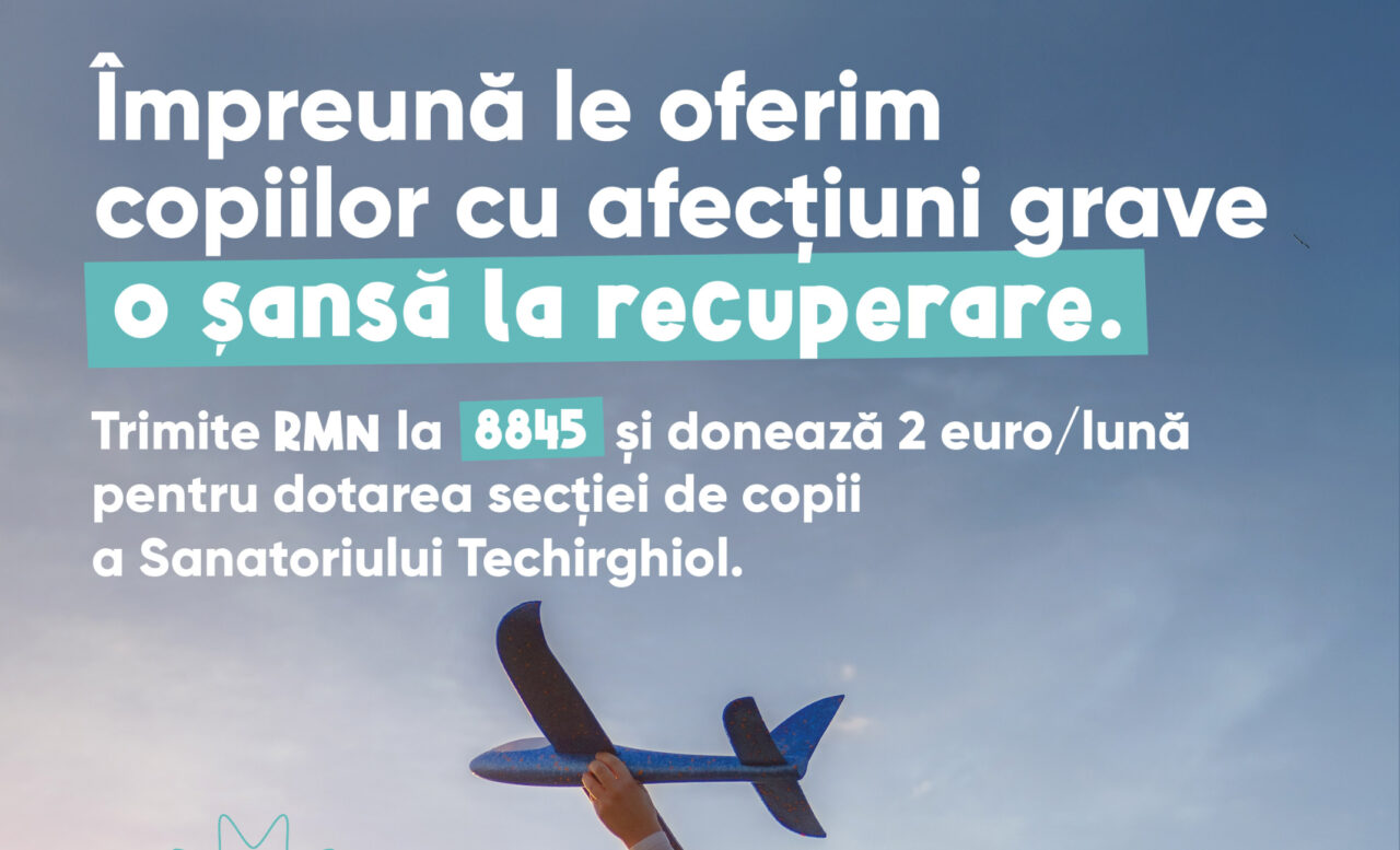 Life@Teki: Lansare de proiect pentru dotarea secției pentru copii a sanatoriului Techirghiol