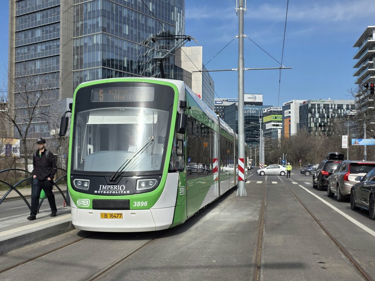 Linia 5 de tramvai din București a fost deschisă „românește”. Ce lipsește de fapt de pe „ruta corporatiștilor”