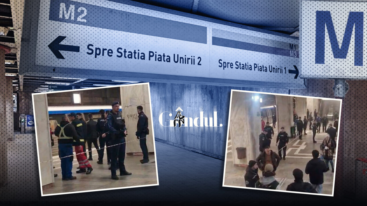 Tragedie la metrou Piața Unirii 2. Un tânăr de 22 de ani a murit după ce s-a aruncat în fața trenului
