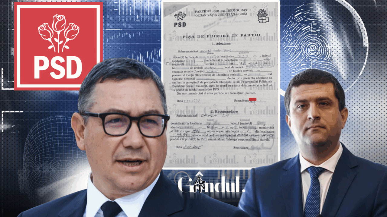 Miruță susține că Ponta i-a furat identitatea în 2005, pe vremea când conducea PSD. În 2005, PSD era condus de Adrian Năstase. Ponta a fost ales președinte PSD abia în 2010