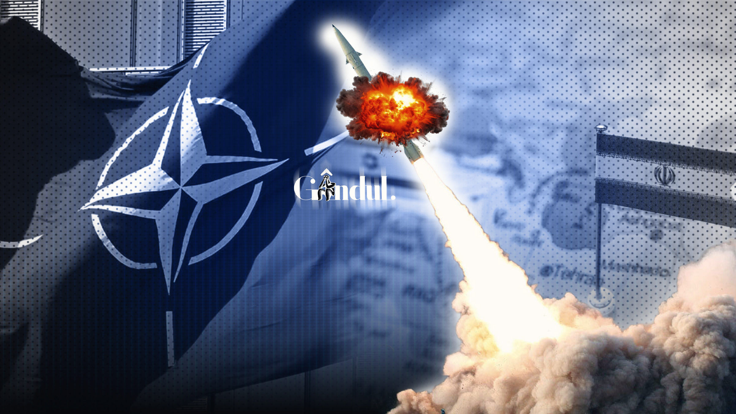 NATO, implicată în interceptarea unei rachete iraniene