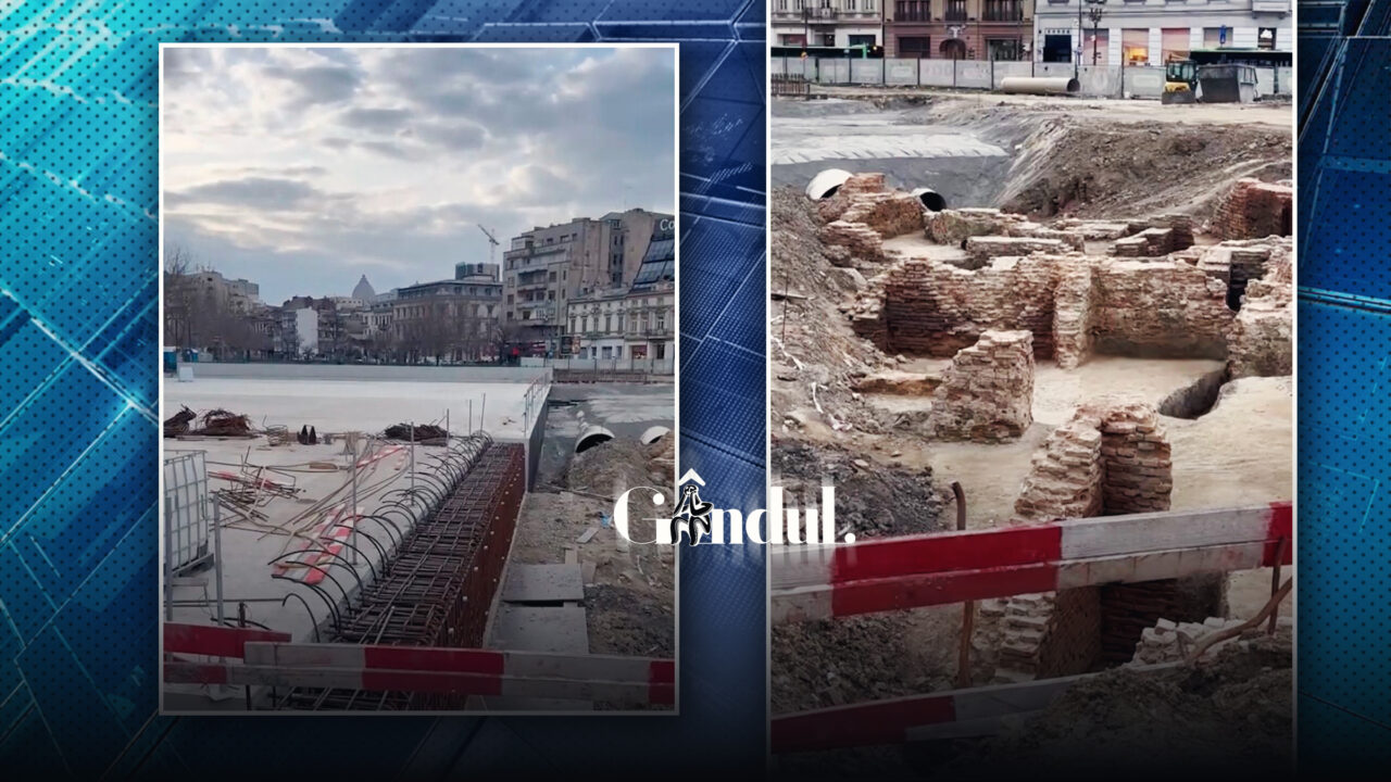 Ce descoperiri au ieșit la iveală în urma săpăturilor din Piața Unirii. Istorie ascunsă sub București