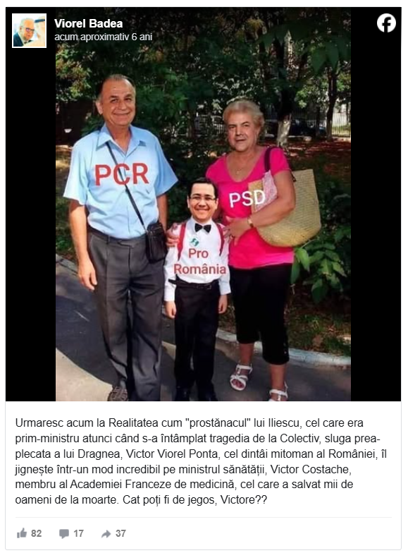 Sursa foto: Facebook