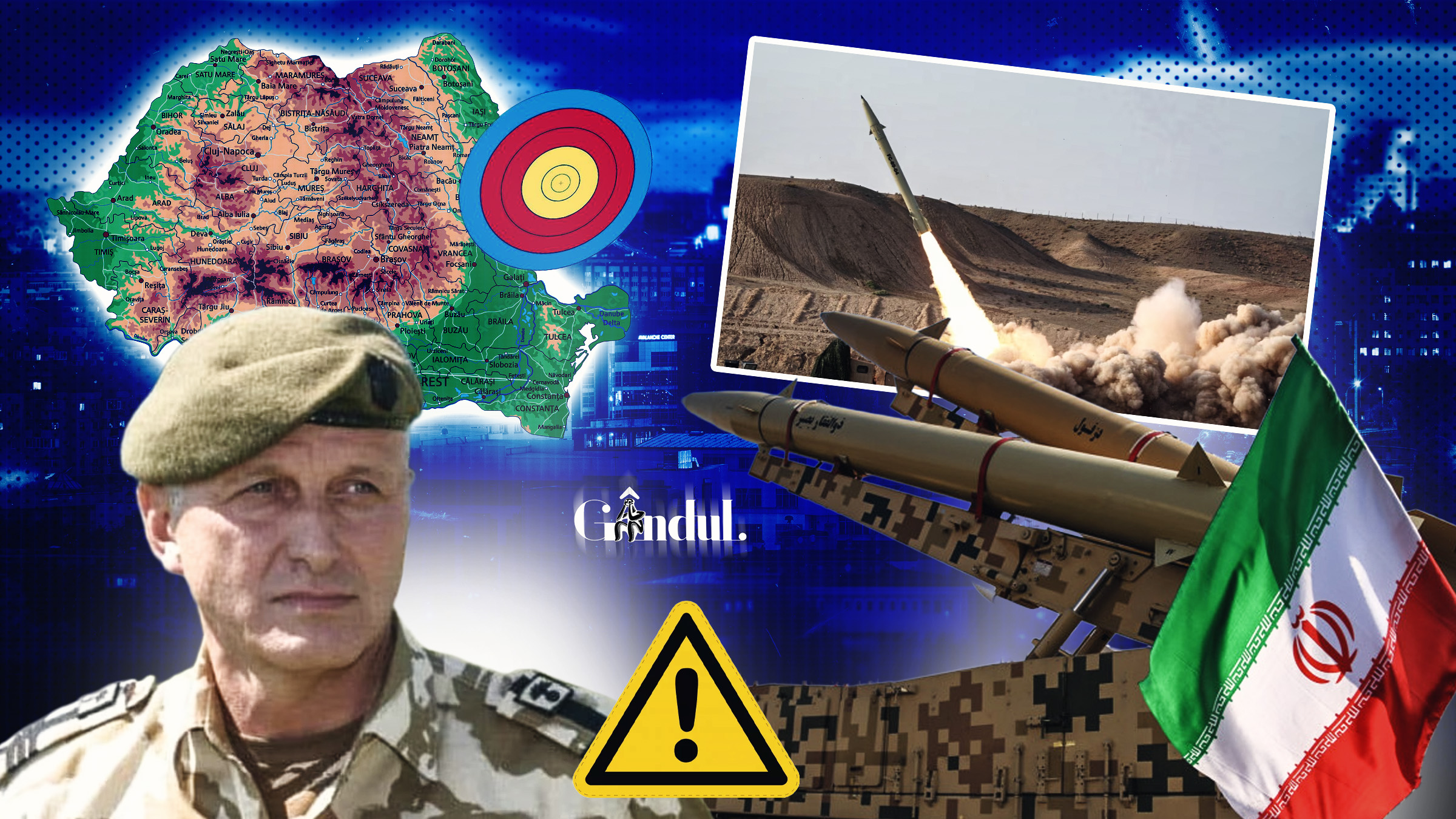 Generalul (r) Virgil Bălăceanu, după sosirea aeronavelor SUA