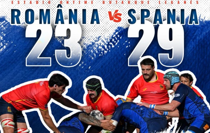 Eșec cu Spania la rugby! „Stejarii” termină competiția pe locul 4