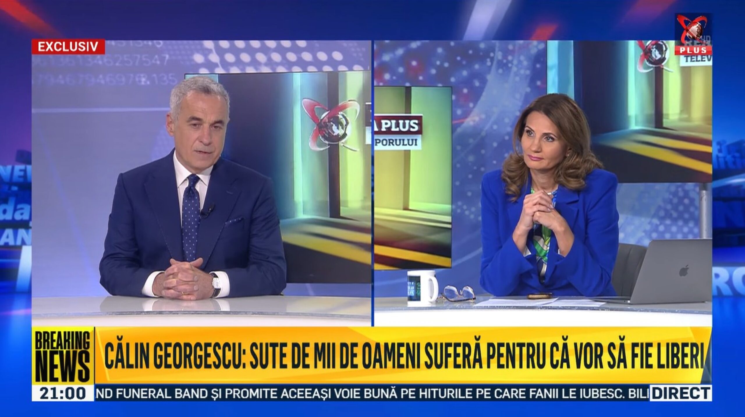 Călin Georgescu evită să răspundă la întrebări