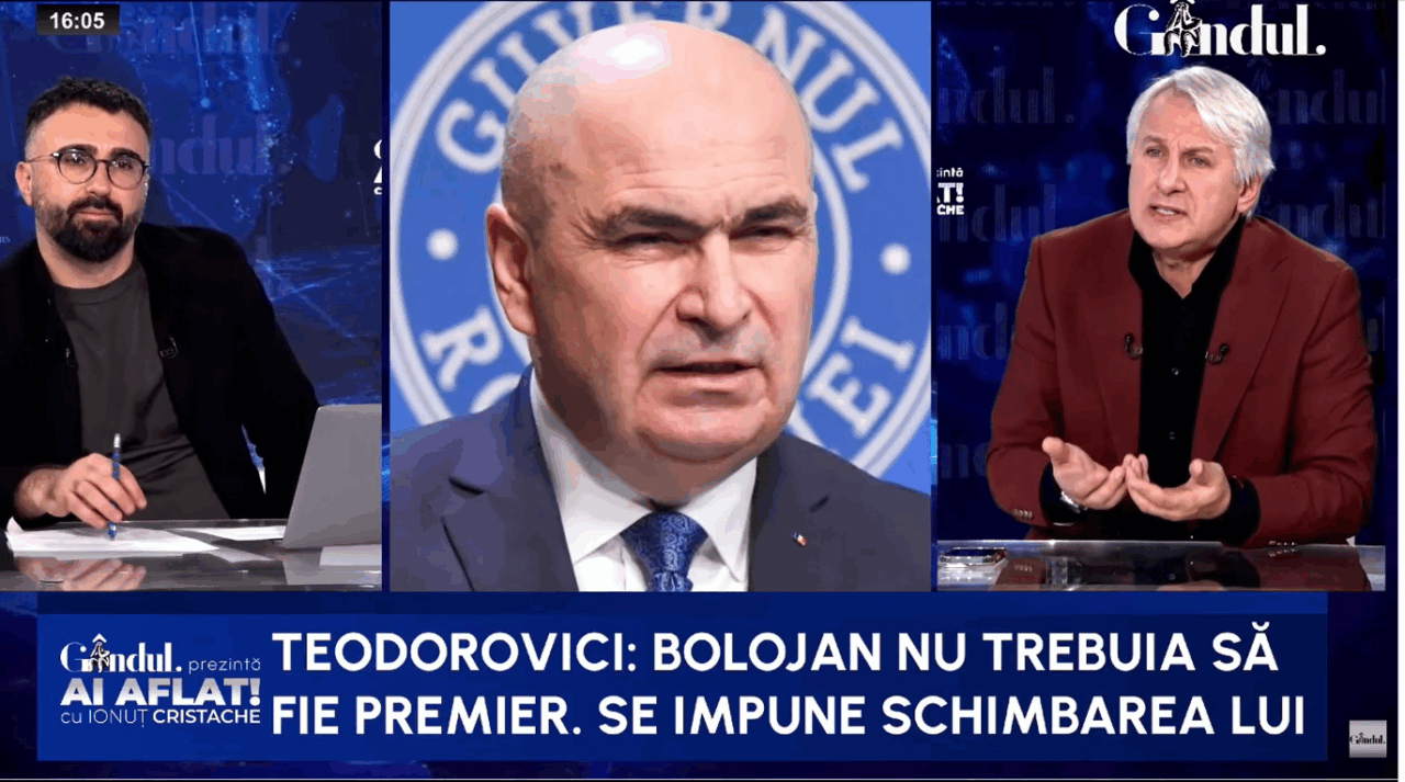 Bat clopotele pentru Ilie Bolojan? Teodorovici: ”Nu trebuia să fie premier, clar/E necesară demisia”