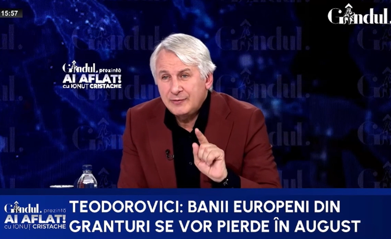 România nu are încă buget pe 2026. Teodorovici: Vă dau scris, banii din granturile UE se vor pierde în august
