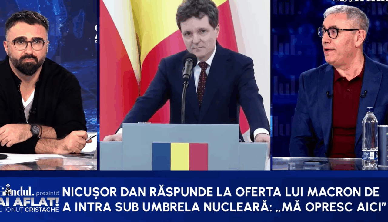 Nicușor Dan, sub umbrela lui Macron? Bușcu: Nu poți să vii cu două umbrele, că se pot ciocni între ele/Trebuia consultat CSAT