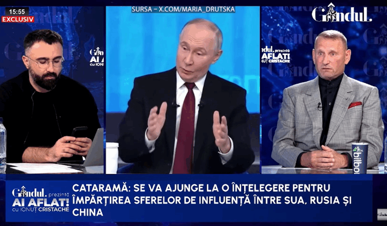 Cataramă, previziune sumbră: ”România va cădea sub sfera de influență a Rusiei”