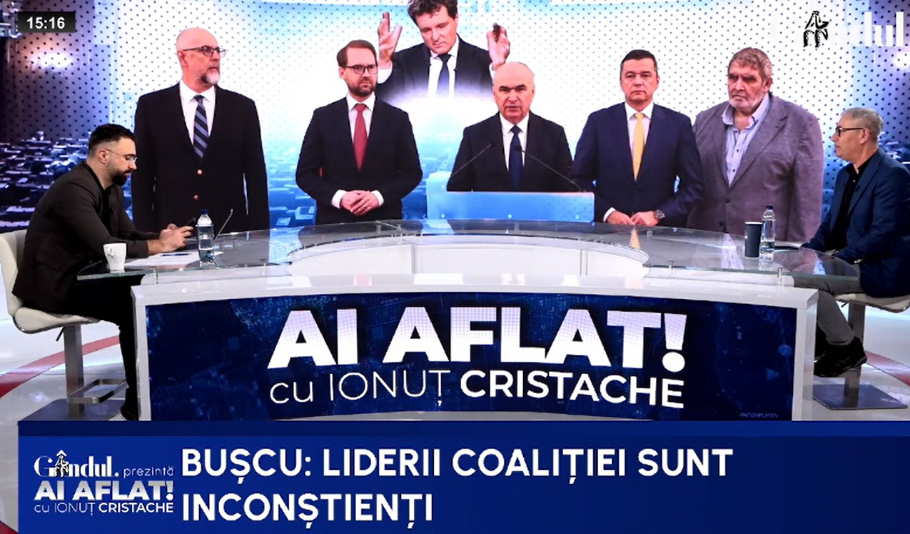Doru Bușcu mitraliază coaliția de guvernare pentru că întârzie bugetul. ”Sunt inconștienți/Ar trebui să avem în Codul Penal subminarea economiei”