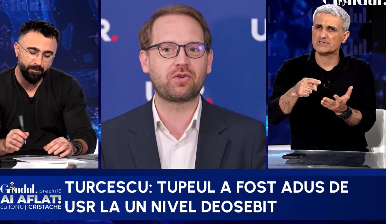 Turcescu: USR a dus tupeul la un nivel nemaiîntâlnit/Sunt soldați trimiși în misiune