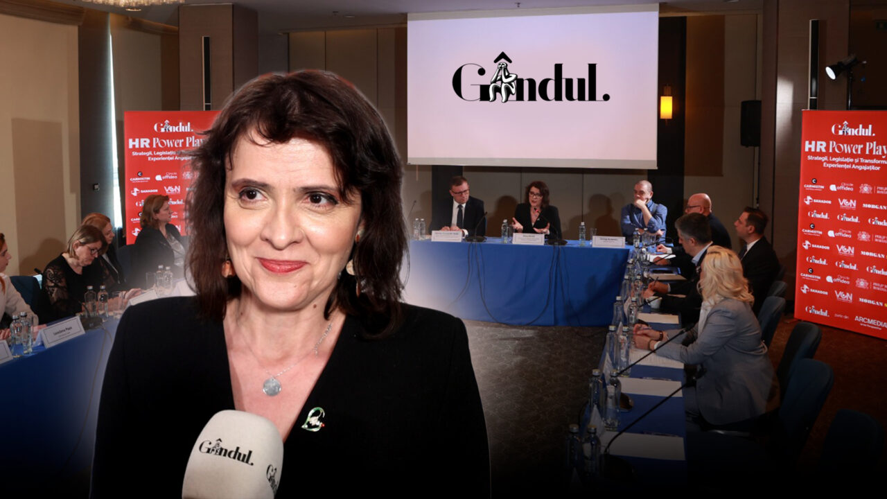Silvia Dinică, la Conferința Gândul „HR Power Players”: Legislativul și zona de reglementare trebuie să fie cu un pas înaintea schimbărilor