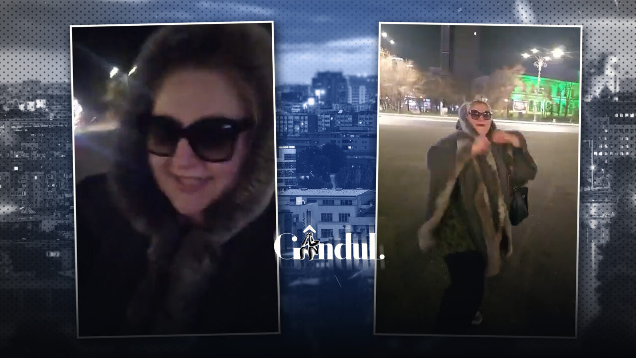 Diana Șoșoacă, show în Piața Victoriei, în creierii nopții. Președinta SOS a fredonat o melodie celebră, a strigat „Jos Guvernul” și a încheiat cu o înjurătură adresată lui Ilie Bolojan