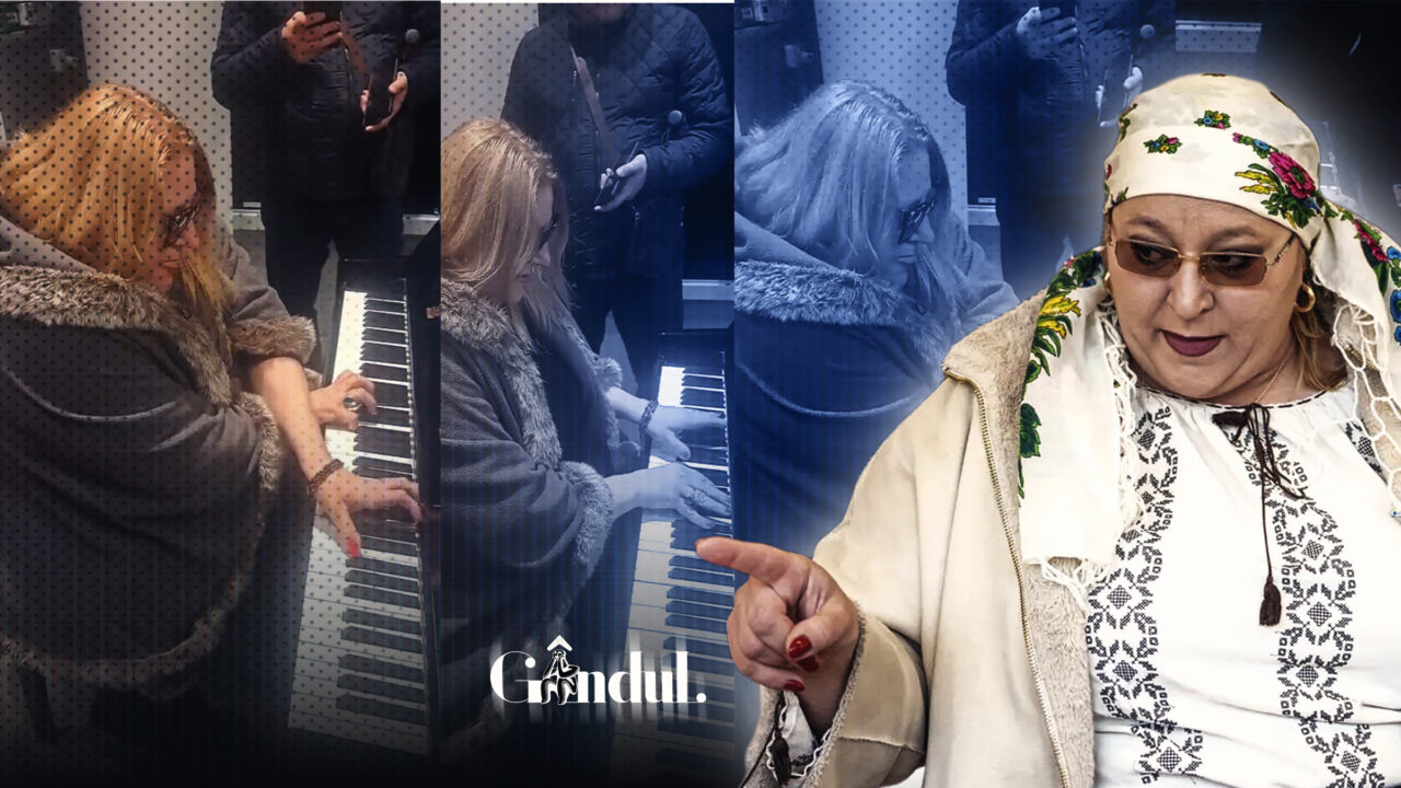 Diana Șoșoacă, recital la pian: „Dedicație de la Paris pentru cadâna Zele”