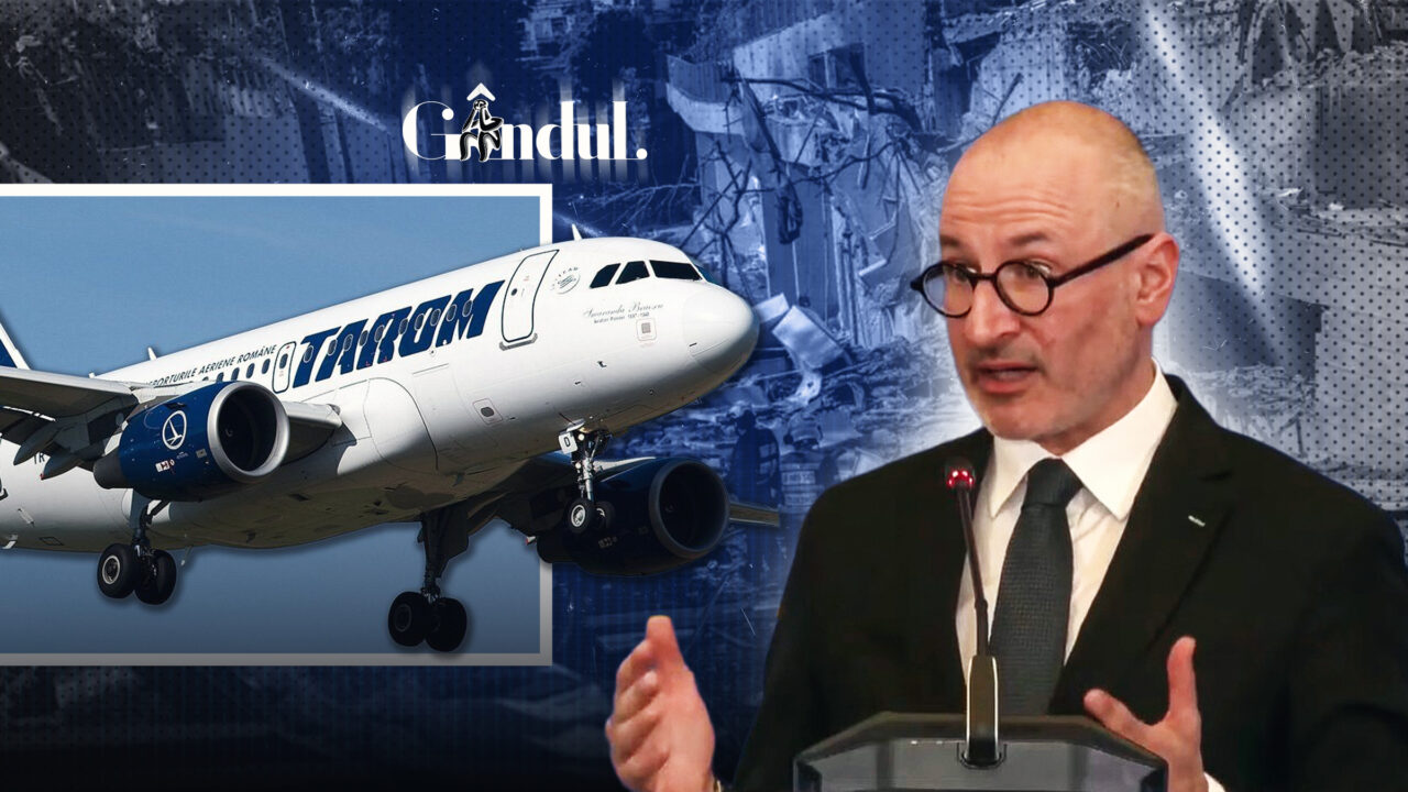 Întrebarea Gândul “de ce nu a fost folosită compania Tarom” pentru a extrage românii din zonele de conflict. Video cu bâlbele purtătorului de cuvânt