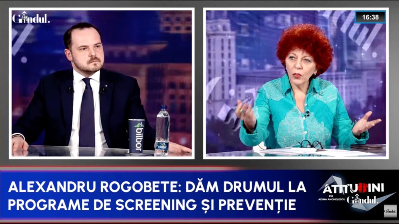Alexandru Rogobete: „Screeningul nu înseamnă boală. Acesta se face la oameni sănătoși”
