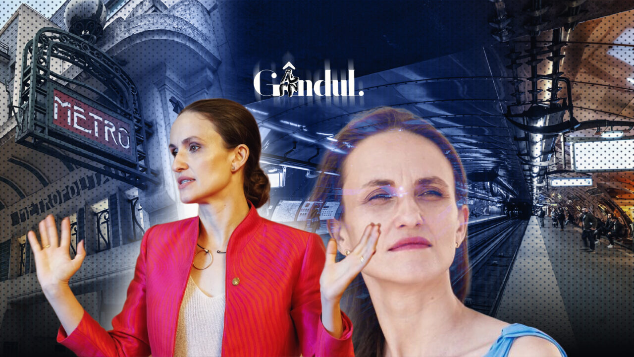 Oana Țoiu, pierdută în Paris, pe vremea când nu era ministru. S-a filmat singură în timp ce încerca să găsească metroul